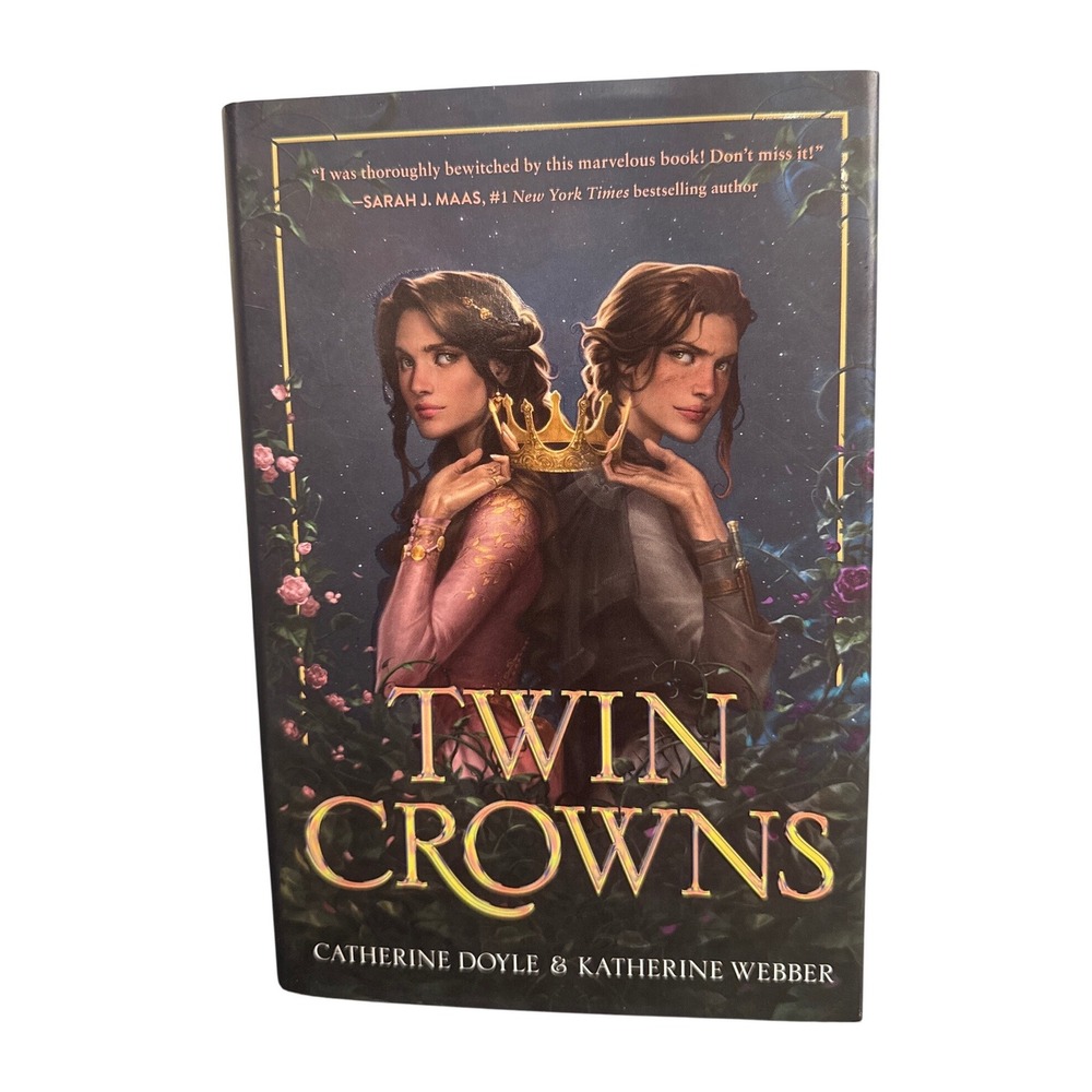 Twin Crowns LitJoy Exclusive Signed Edition Catherine Doyle Katherine Webber HC